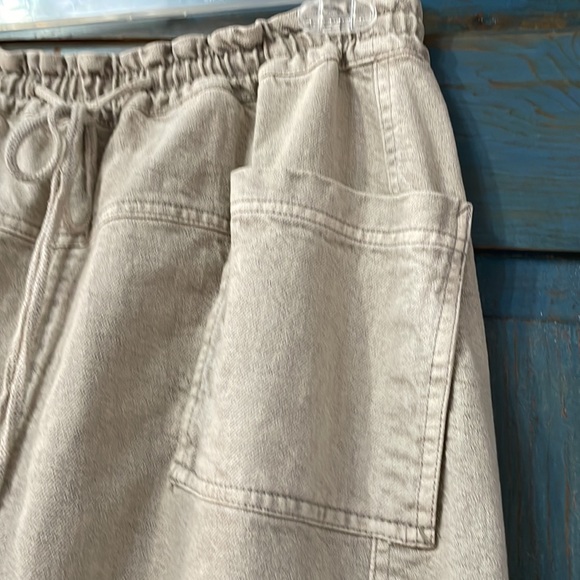 New Free People “Like This” maxi skirt khaki tan XS fits 10-12. Sold out. - Picture 4 of 7